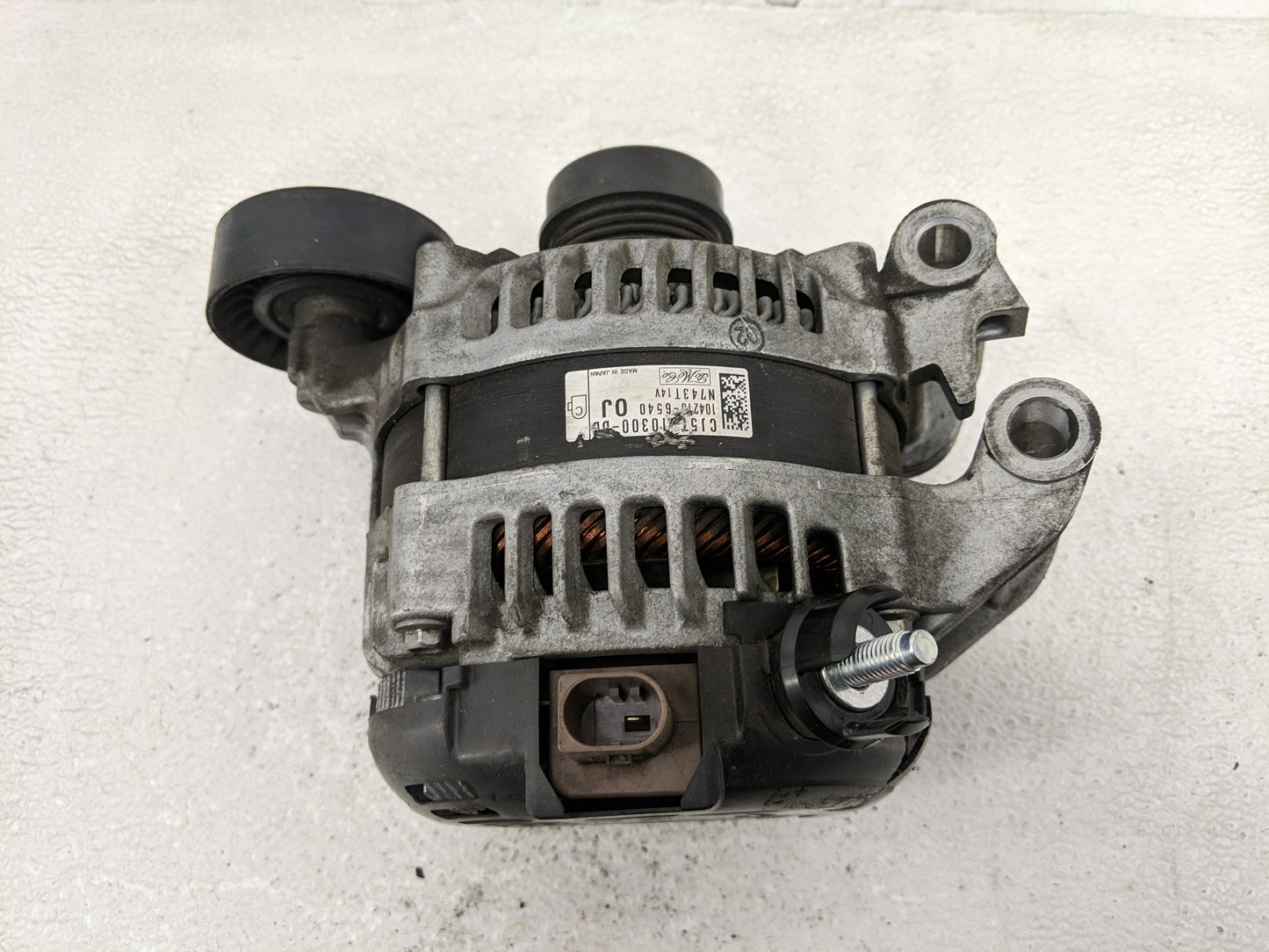 2013-2019 Ford Escape Alternator Replacement Generator Charging Assembly Engine OEM P/N:CJ5T-10300-BB Fits OEM Used Auto Par