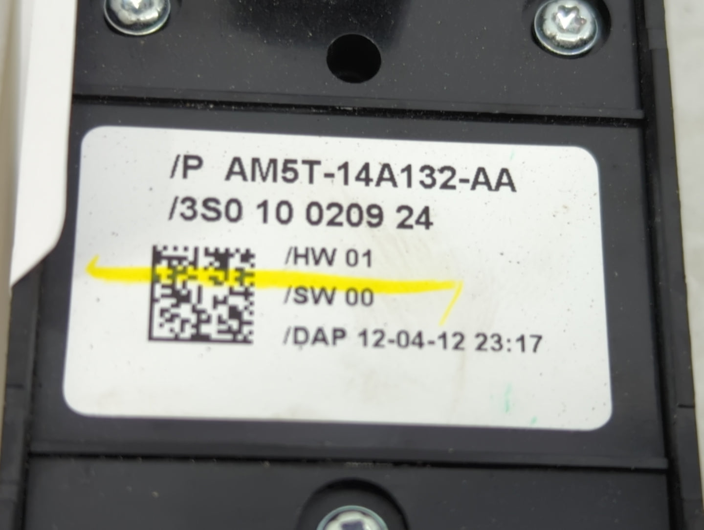2013-2019 Ford Escape Master Power Window Switch Replacement Driver Side Left P/N:AM5T-14A132-AA Fits OEM Used Auto Parts - 