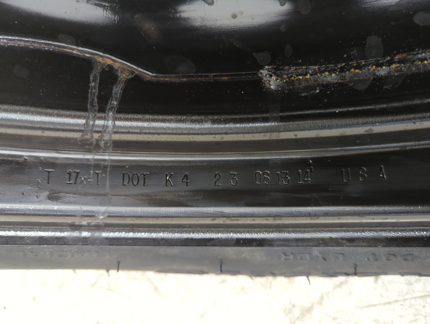 2013-2019 Ford Escape Spare Donut Tire Wheel Rim Oem 1305488 - Oemusedautoparts1.com