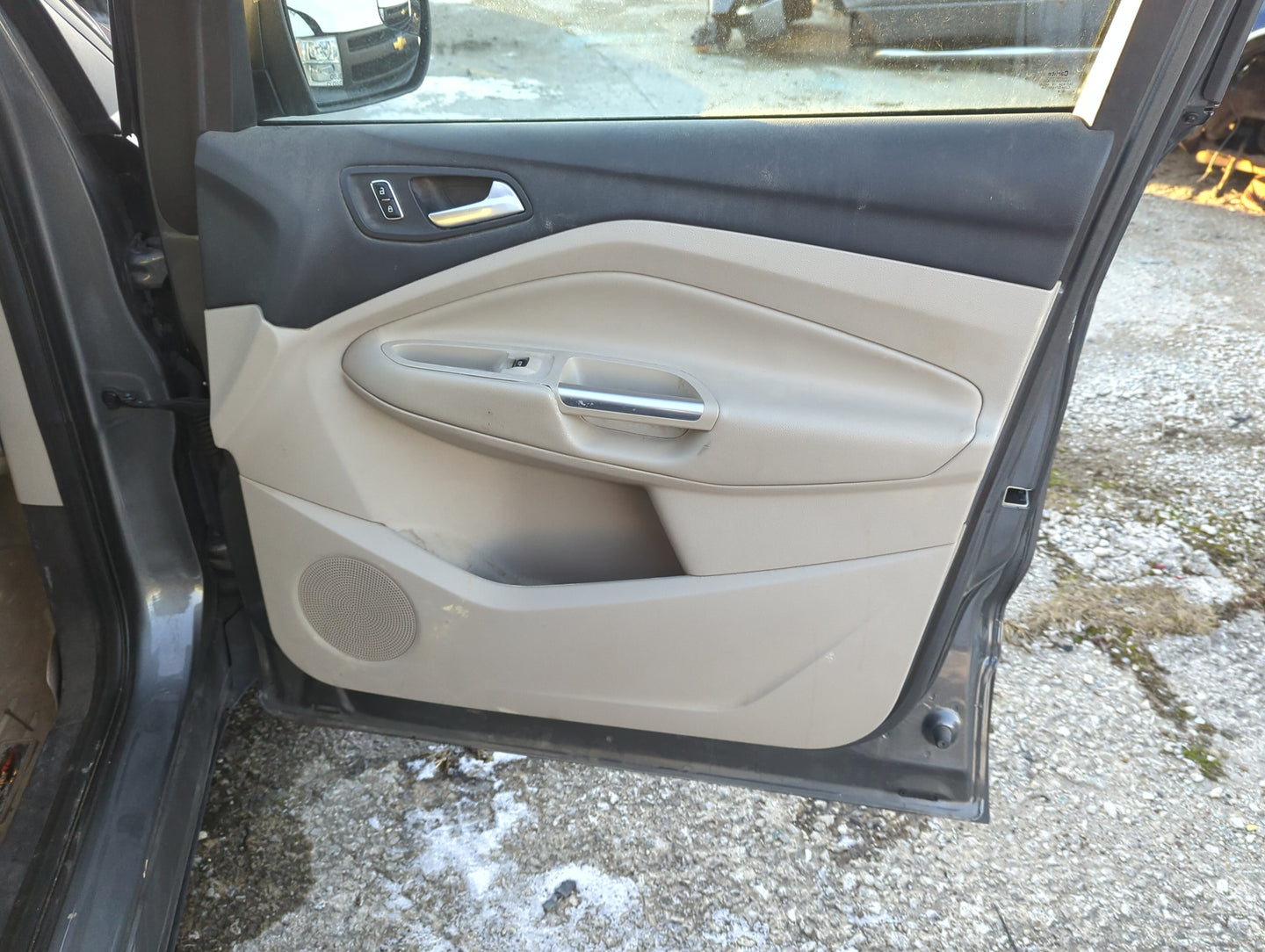 2014 Ford Escape Front Right Passenger Interior Door Panel Trim 1306674 - Oemusedautoparts1.com