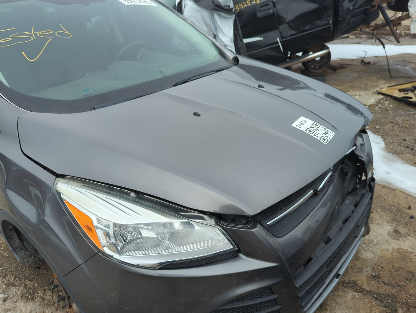 2013-2016 Ford Escape Hood Oem 1313561 - Oemusedautoparts1.com