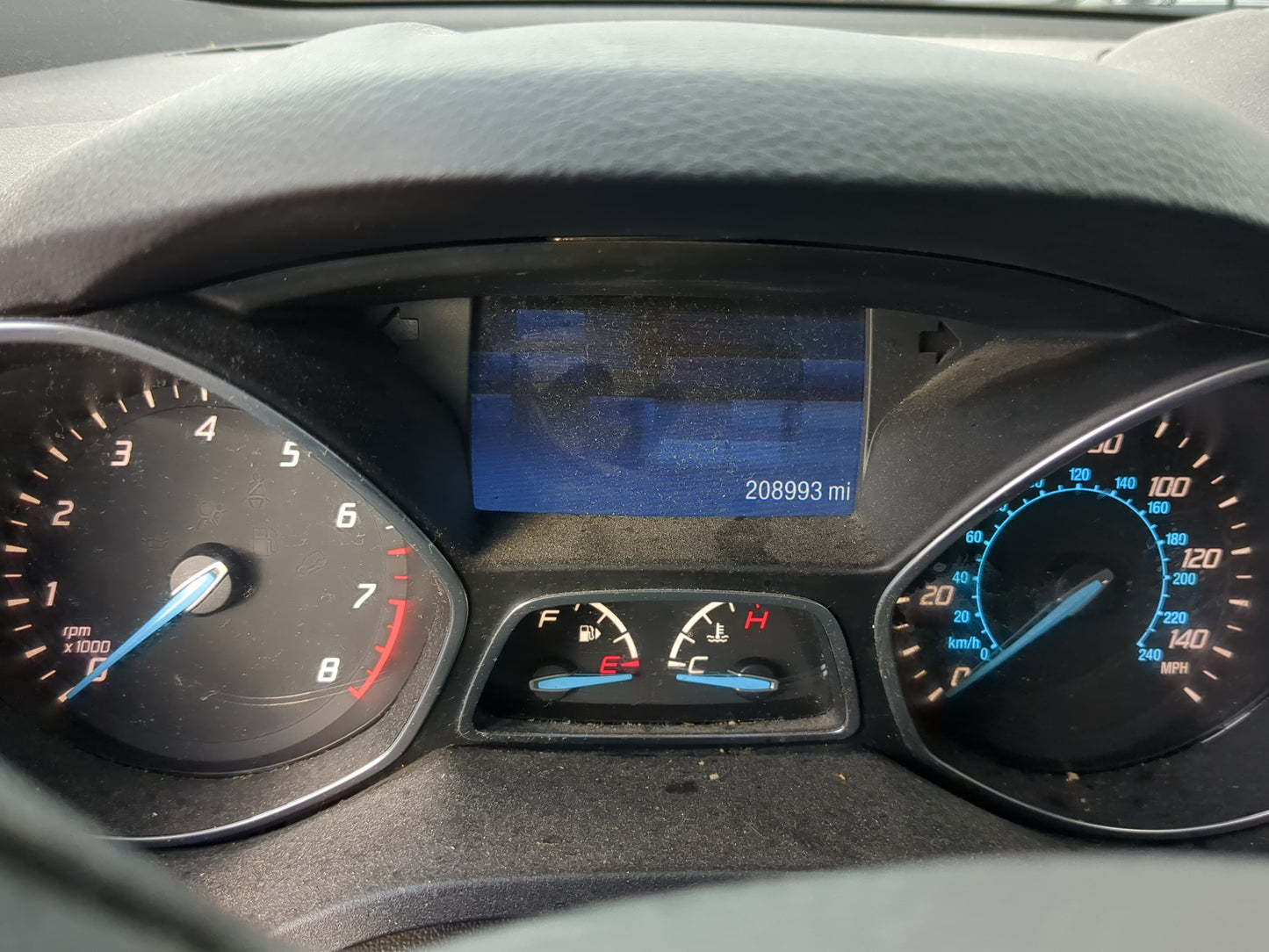 2013-2014 Ford Escape Instrument Cluster Speedometer Gauges Miles:209K Fits Fits 2013 2014 OEM Used Auto Parts - Oemusedauto