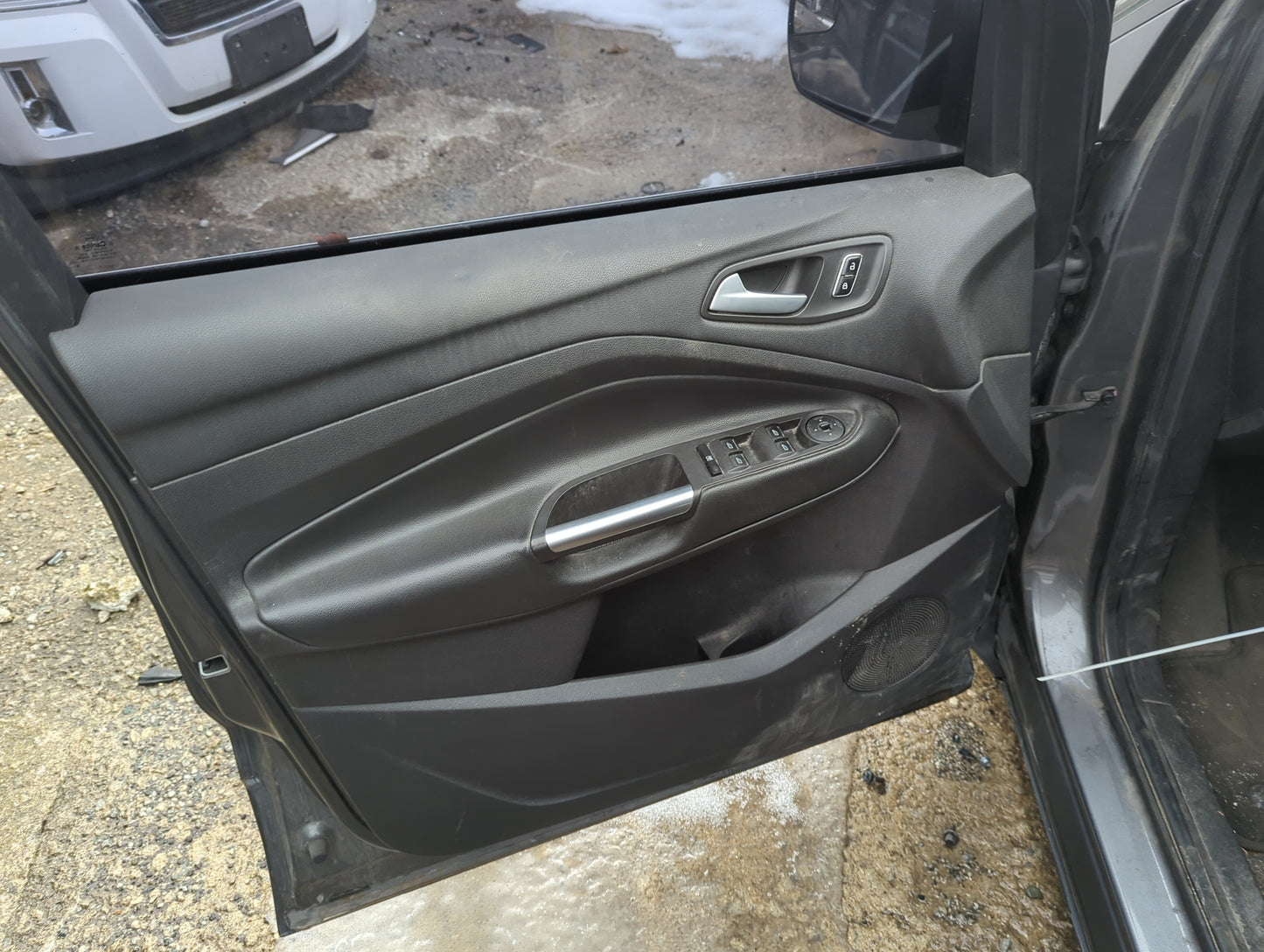 2014 Ford Escape Front Left Driver Interior Door Panel Trim 1313575 - Oemusedautoparts1.com