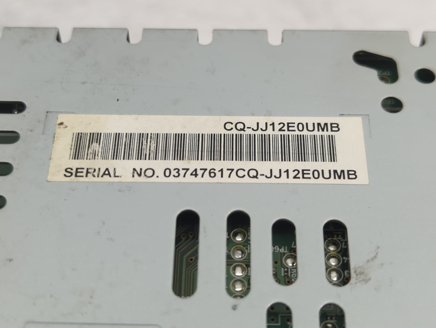 2013-2015 Ford Escape Radio AM FM Cd Player Receiver Replacement P/N:CQ-JJ12E0UMB Fits Fits 2013 2014 2015 OEM Used Auto Par