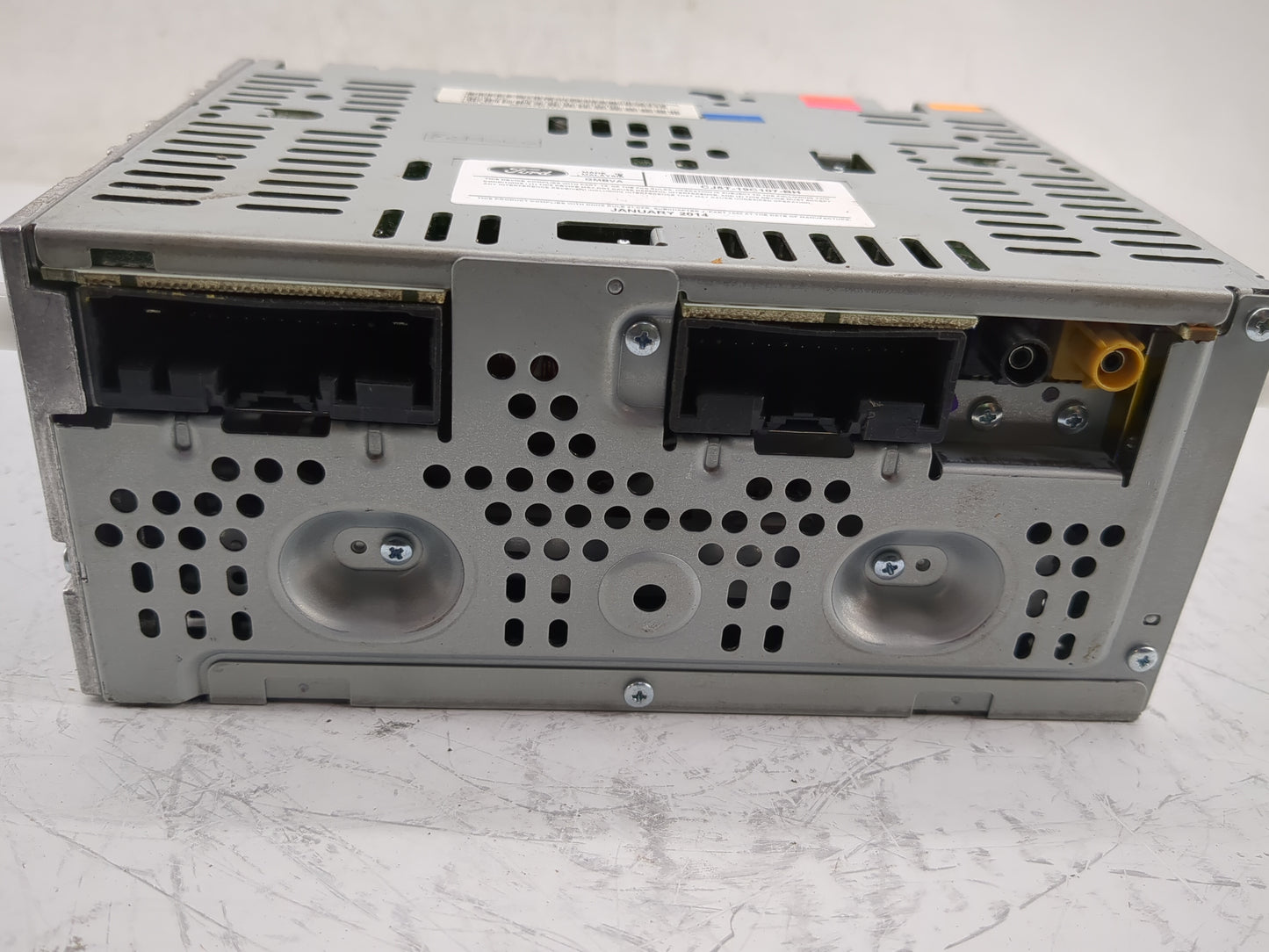 2013-2015 Ford Escape Radio AM FM Cd Player Receiver Replacement P/N:CJ5T-19C107-BH Fits Fits 2013 2014 2015 OEM Used Auto P