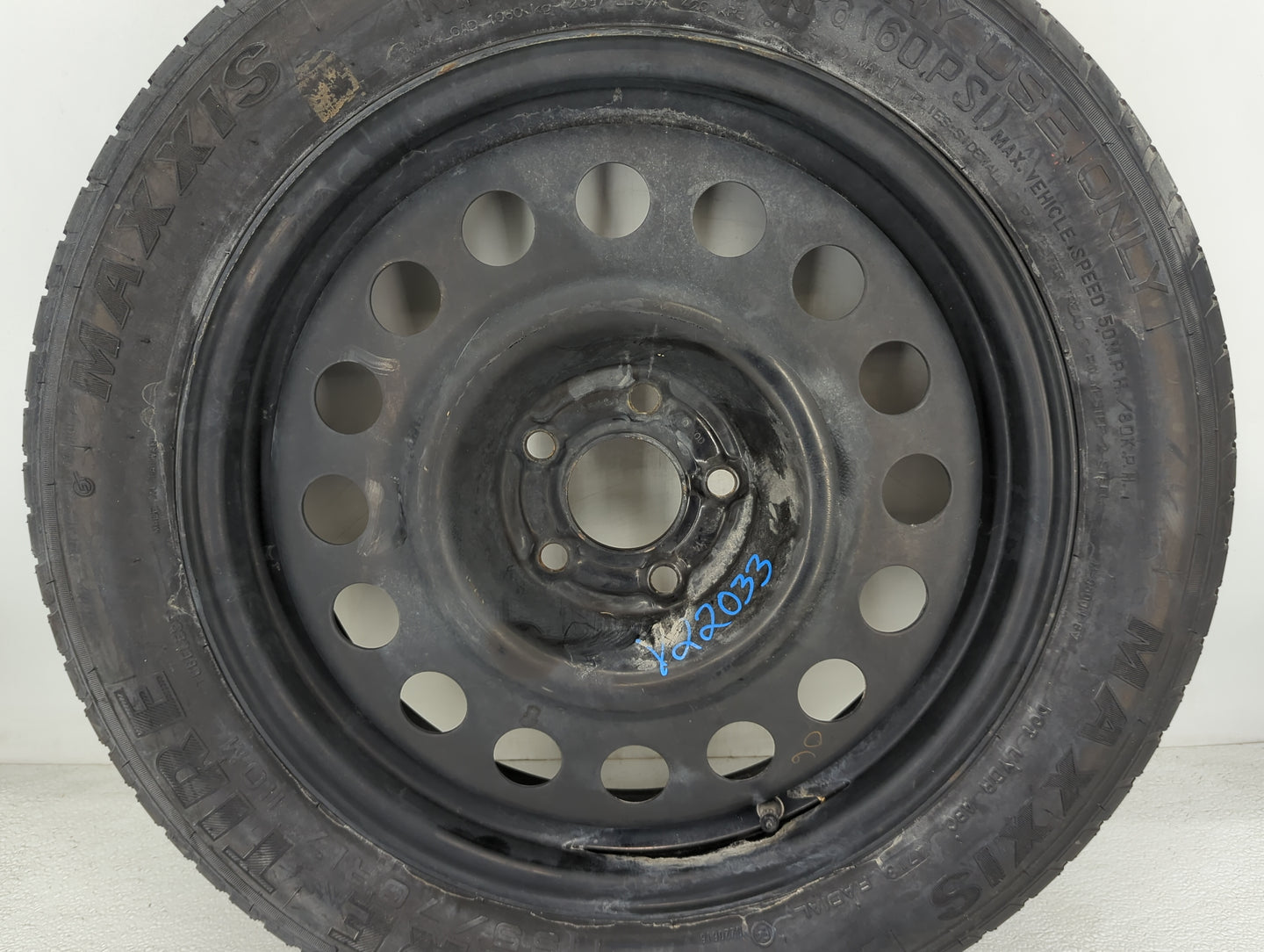 2014 Ford Escape Spare Donut Tire Wheel Rim Oem - Oemusedautoparts1.com