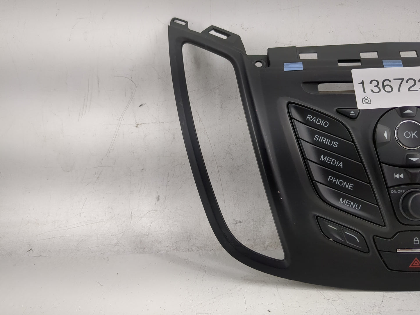 2013-2016 Ford Escape Radio AM FM Cd Player Receiver Replacement P/N:DJ5T18K811BA Fits Fits 2013 2014 2015 2016 OEM Used Aut