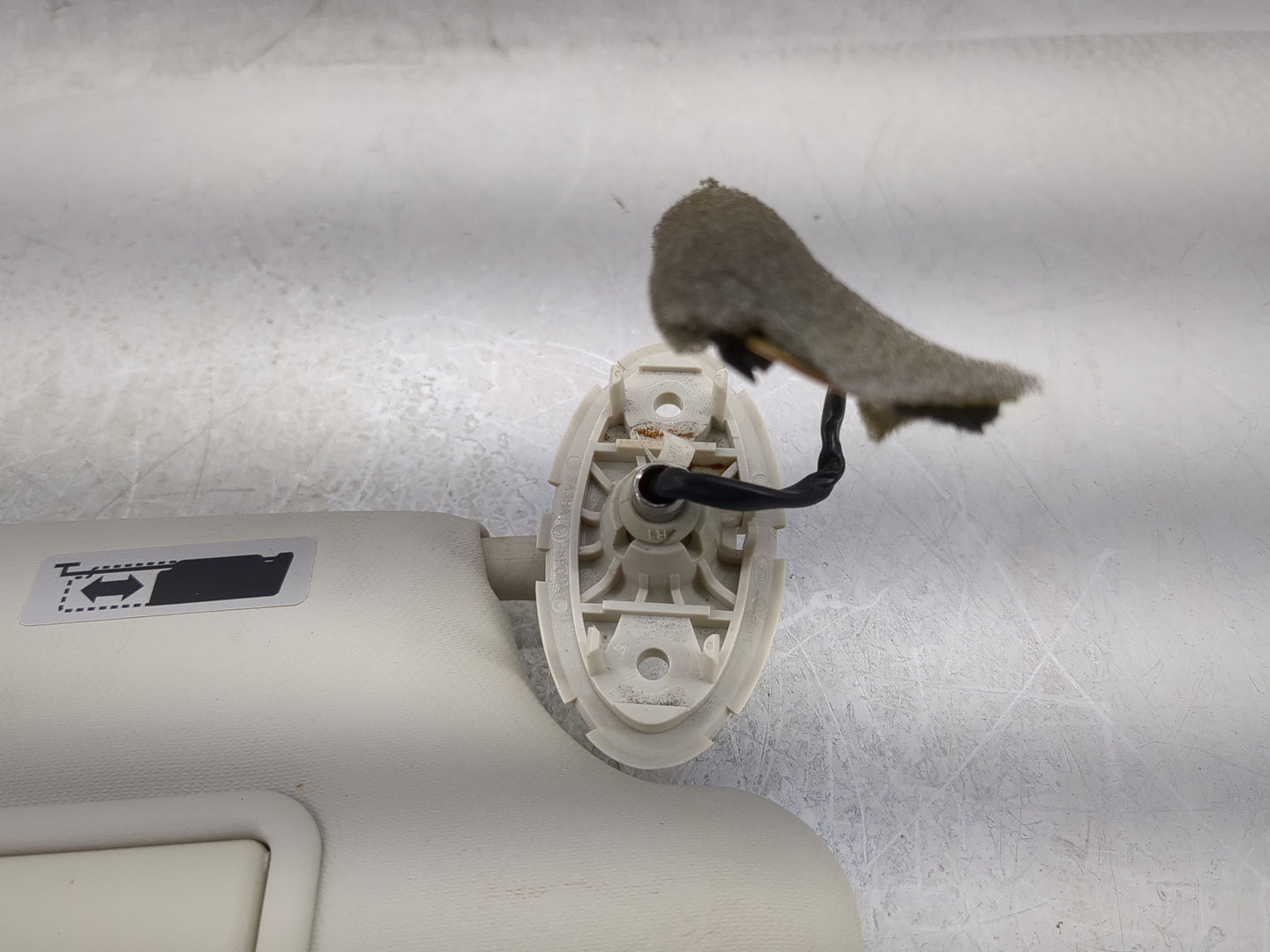 2013-2019 Ford Escape Sun Visor Shade Replacement Passenger Right Mirror Fits Fits 2013 2014 2015 2016 2017 2018 2019 OEM Us