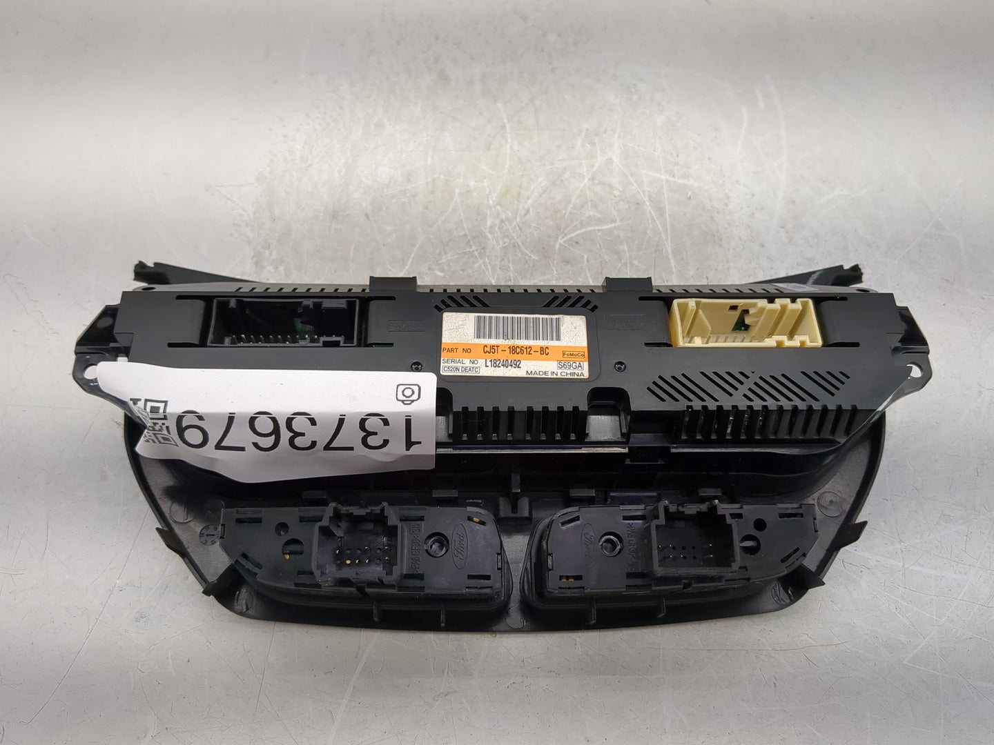 2013-2015 Ford Escape Climate Control Module Temperature AC/Heater Replacement P/N:CJ5T-18C612-BC Fits Fits 2013 2014 2015 O