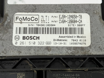 2013-2016 Ford Escape PCM Engine Control Computer ECU ECM PCU OEM P/N:EJ5A-12A650-TB Fits Fits 2013 2014 2015 2016 OEM Used Auto Parts