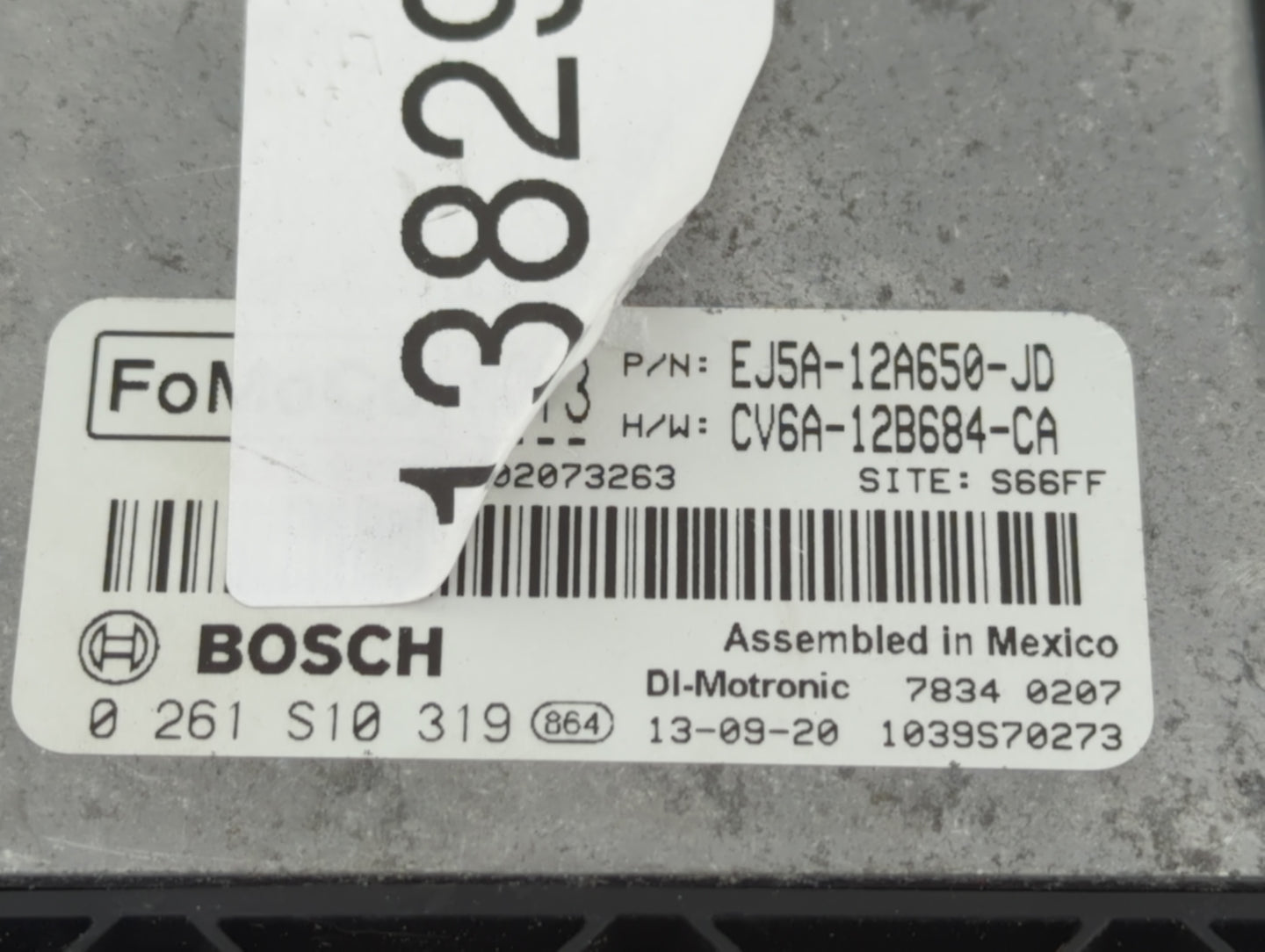 2013-2016 Ford Escape PCM Engine Control Computer ECU ECM PCU OEM P/N:0 261 S10 CV6A-12B684-CA Fits Fits 2013 2014 2015 2016