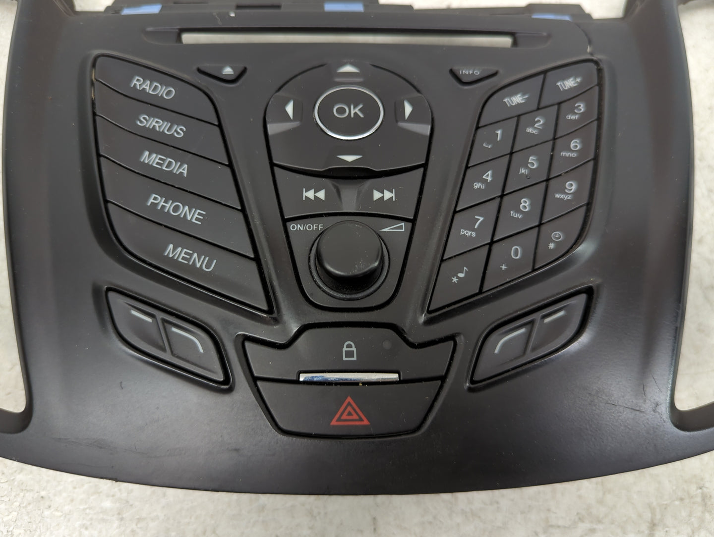 2014 Ford Escape Information Radio Display Screen Bezel Vents - Oemusedautoparts1.com