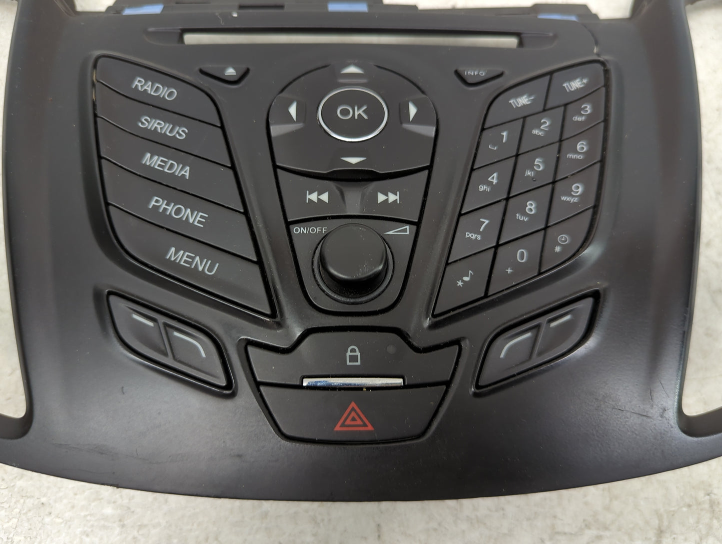 2014 Ford Escape Information Radio Display Screen Bezel Vents - Oemusedautoparts1.com