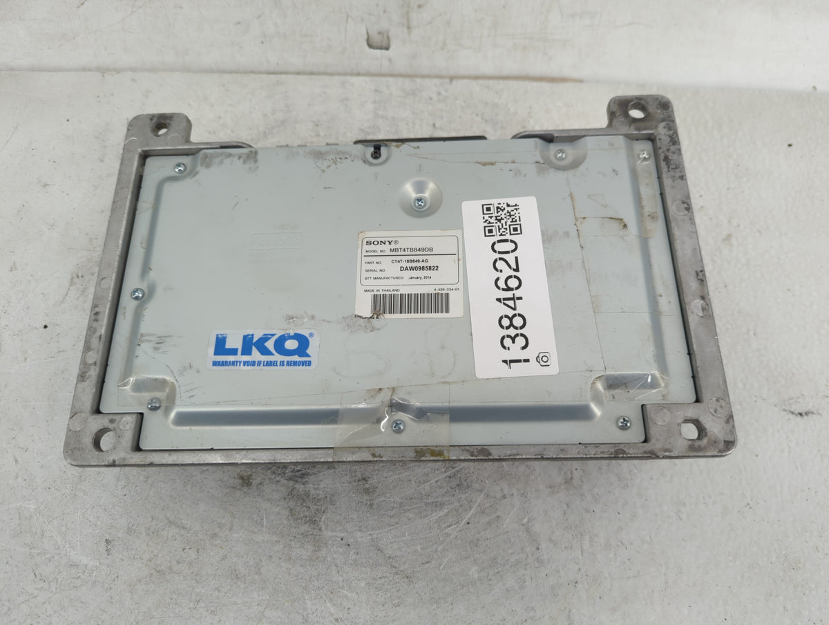 2013-2014 Ford Escape Radio Speaker Amplifier Ct4t-18b849-ag - Oemusedautoparts1.com