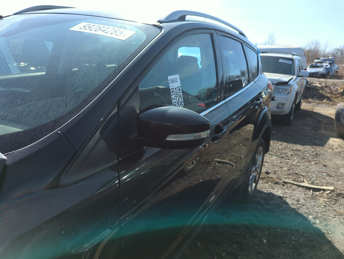 2013-2016 Ford Escape Driver Side View Mirror - Left Door Mirror OEM Used - Oemusedautoparts1.com