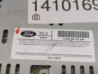 2013-2015 Ford Escape Radio AM FM Cd Player Receiver Replacement P/N:CJ5T-19C107-DH Fits Fits 2013 2014 2015 OEM Used Auto P