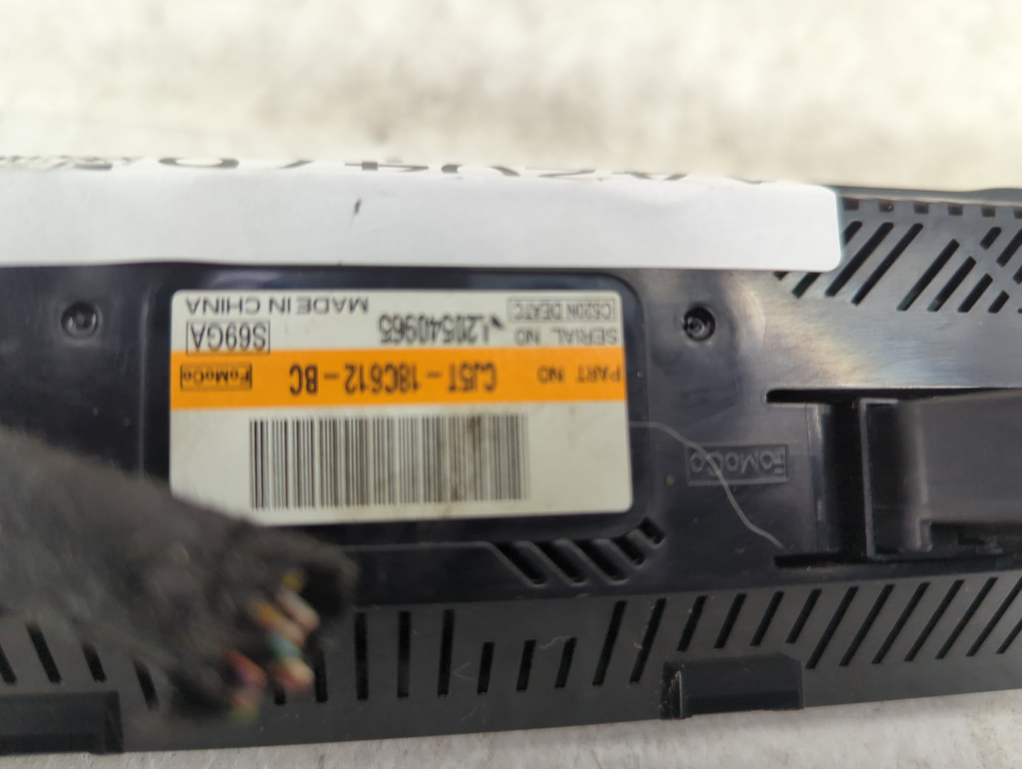 2013-2015 Ford Escape Climate Control Module Temperature AC/Heater Replacement P/N:CJ5T-18C612-BC Fits Fits 2013 2014 2015 O