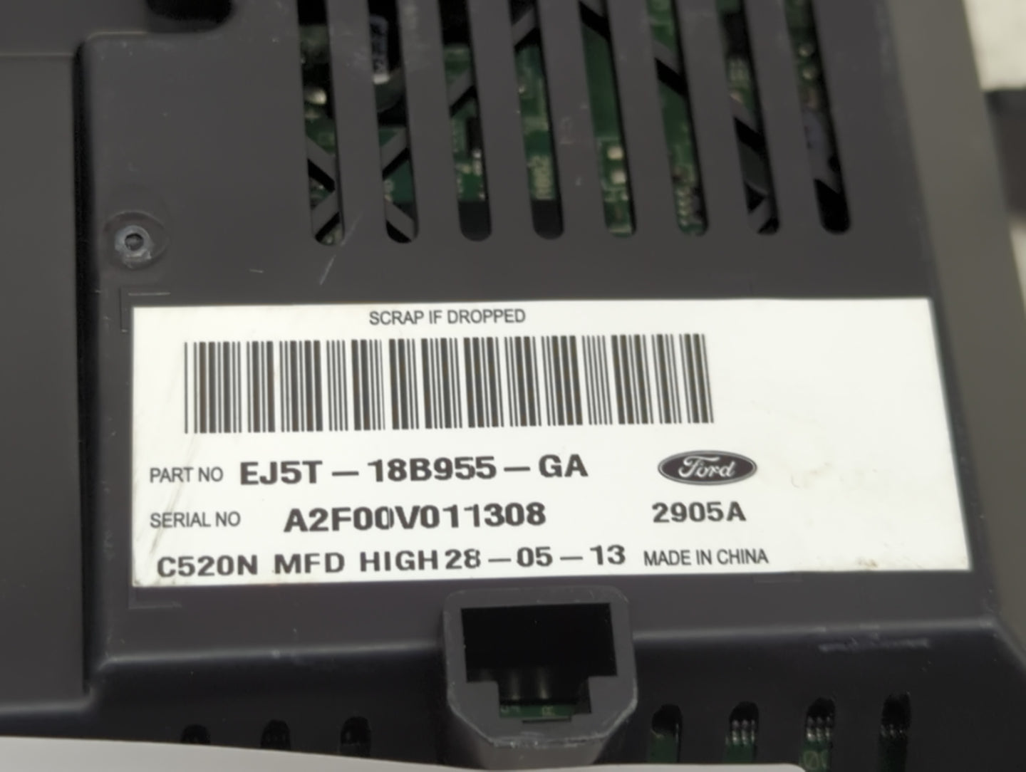2013-2016 Ford Escape Information Display Screen - Oemusedautoparts1.com