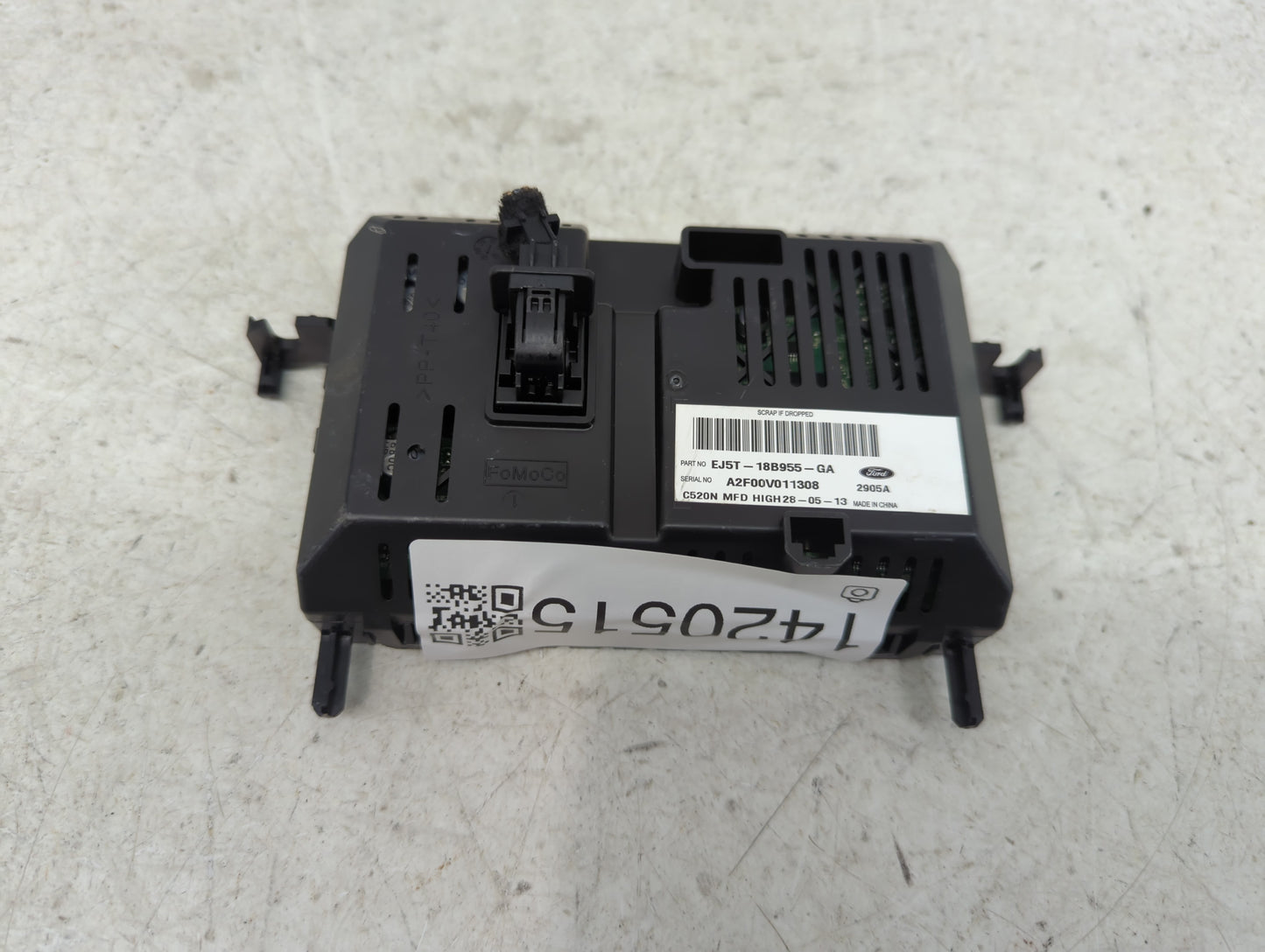 2013-2016 Ford Escape Information Display Screen - Oemusedautoparts1.com