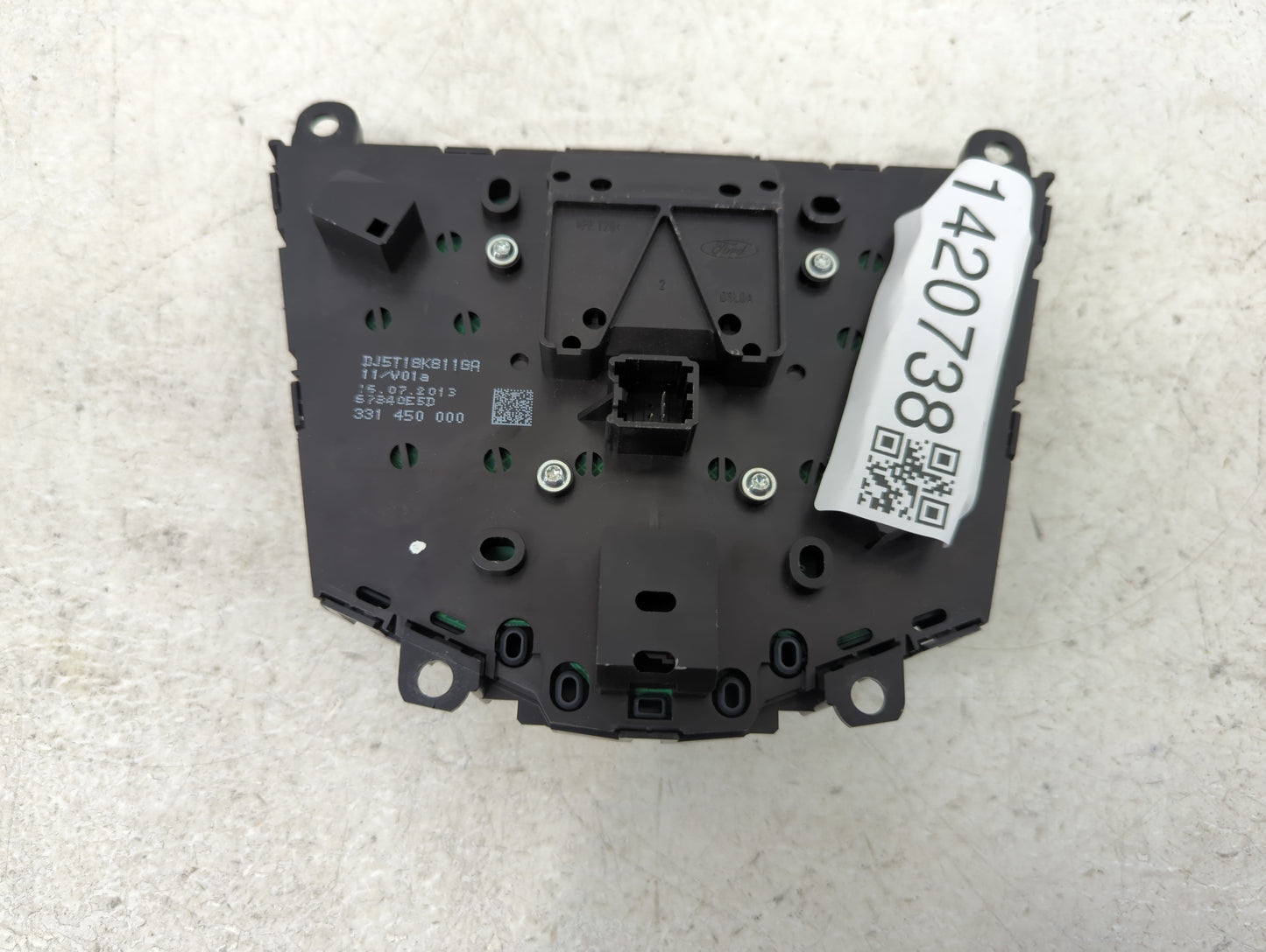 2013-2016 Ford Escape Radio Control Panel - Oemusedautoparts1.com