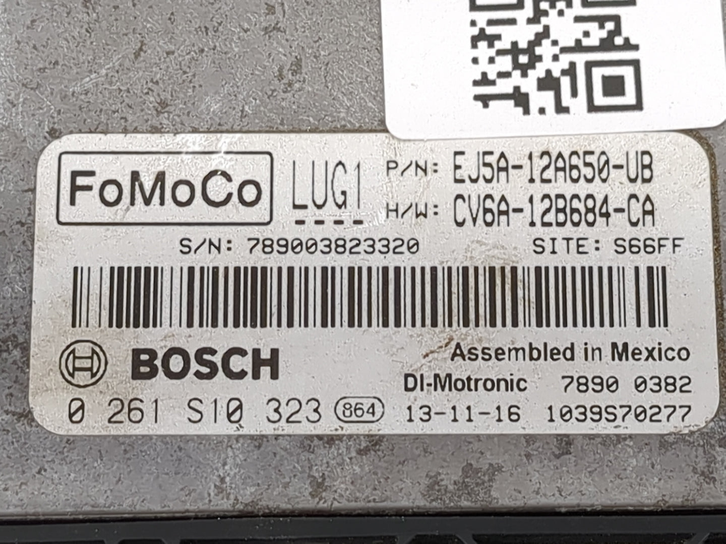 2013-2016 Ford Escape PCM Engine Control Computer ECU ECM PCU OEM P/N:EJ5A-12A650-UB CV6A-12B684-CA Fits Fits 2013 2014 2015