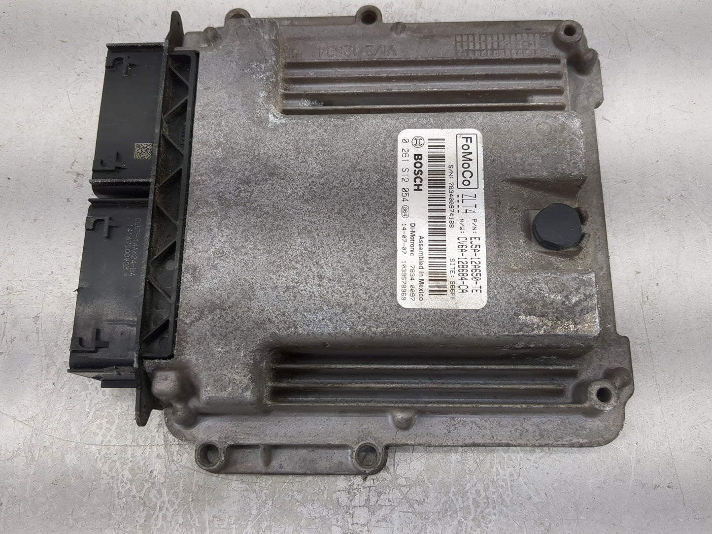 2013-2016 Ford Escape PCM Engine Control Computer ECU ECM PCU OEM P/N:EJ5A-12A650-TE CV6A-12B684-CA Fits Fits 2013 2014 2015