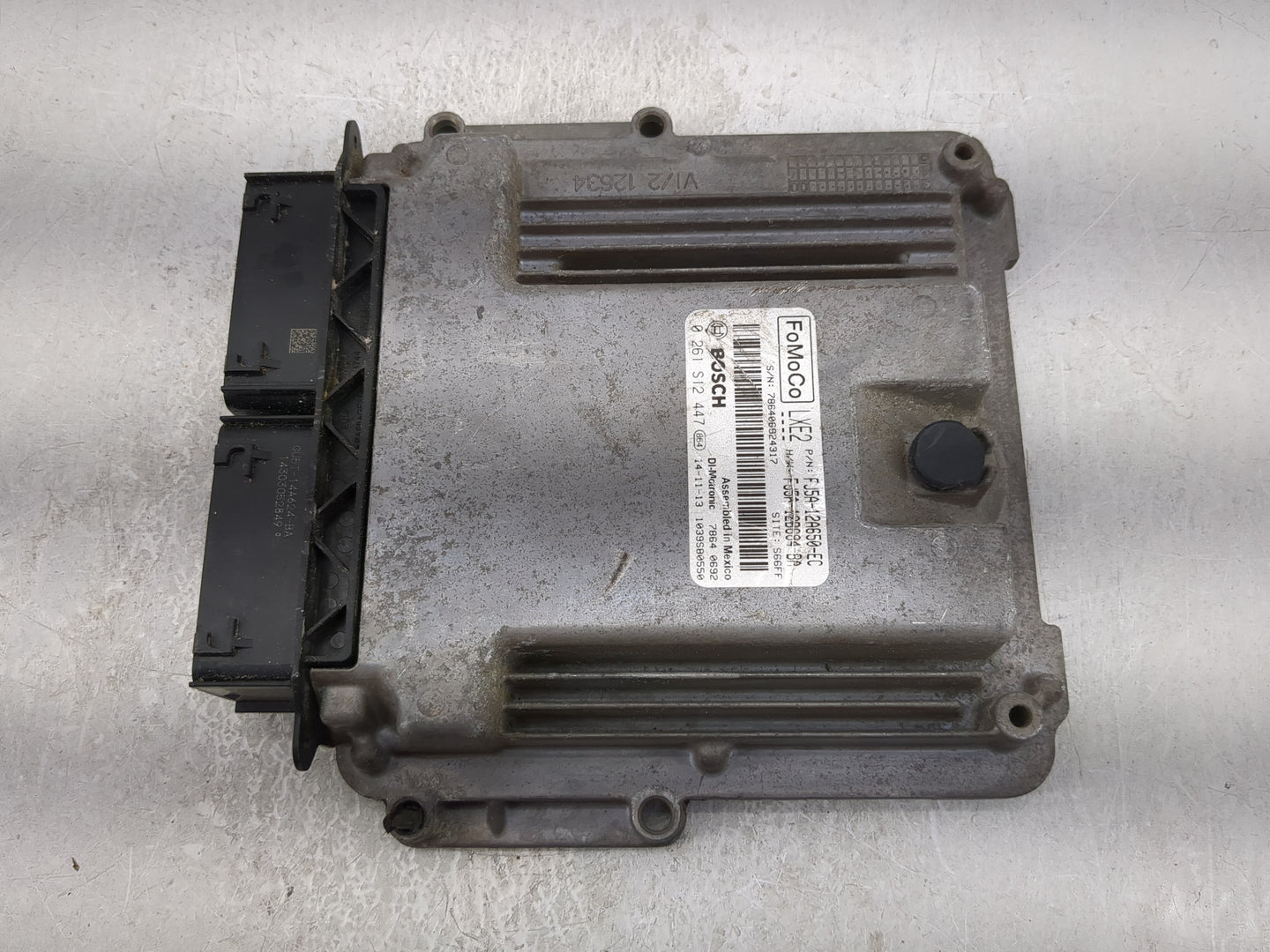 2013-2016 Ford Escape PCM Engine Control Computer ECU ECM PCU OEM P/N:FJ5A-12A650-EC 0 261 S12 447 Fits Fits 2013 2014 2015 