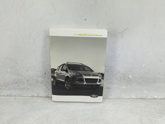 compare product 2014 Ford Escape Owners Manual Book Guide P/N:EJ5J19A321AB OEM Used Auto Parts