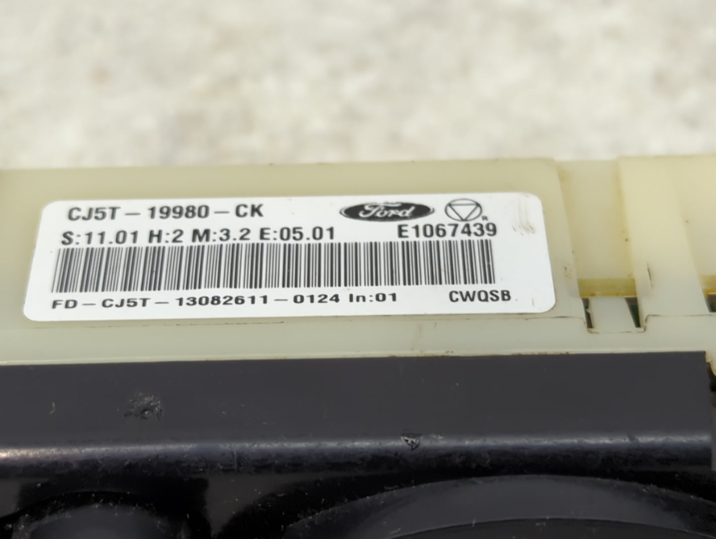 2013-2016 Ford Escape Climate Control Module Temperature AC/Heater Replacement P/N:CJ5T-19980-CK Fits Fits 2013 2014 2015 20