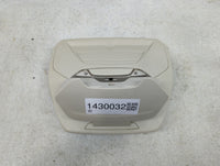2014 Ford Escape Overhead Console W/rear Climate Control Tan - Oemusedautoparts1.com