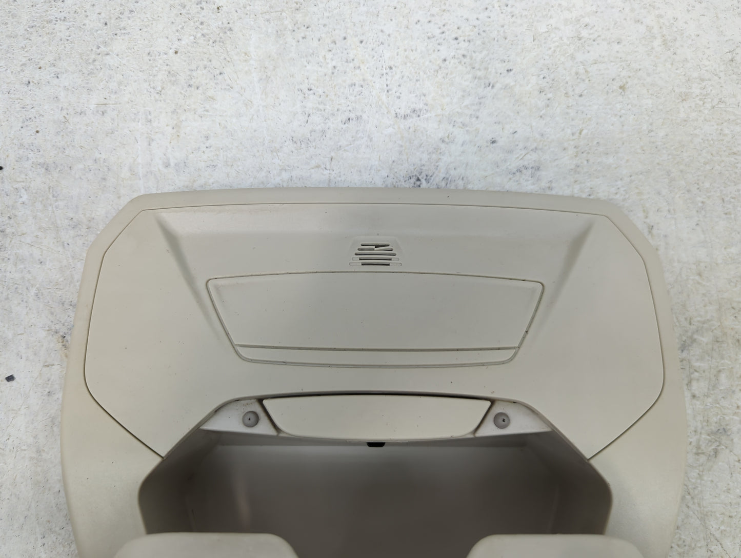 2014 Ford Escape Overhead Console W/rear Climate Control Tan - Oemusedautoparts1.com