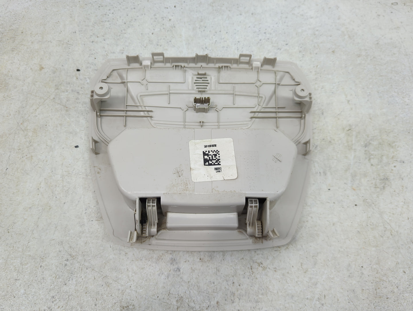 2014 Ford Escape Overhead Console W/rear Climate Control Tan - Oemusedautoparts1.com