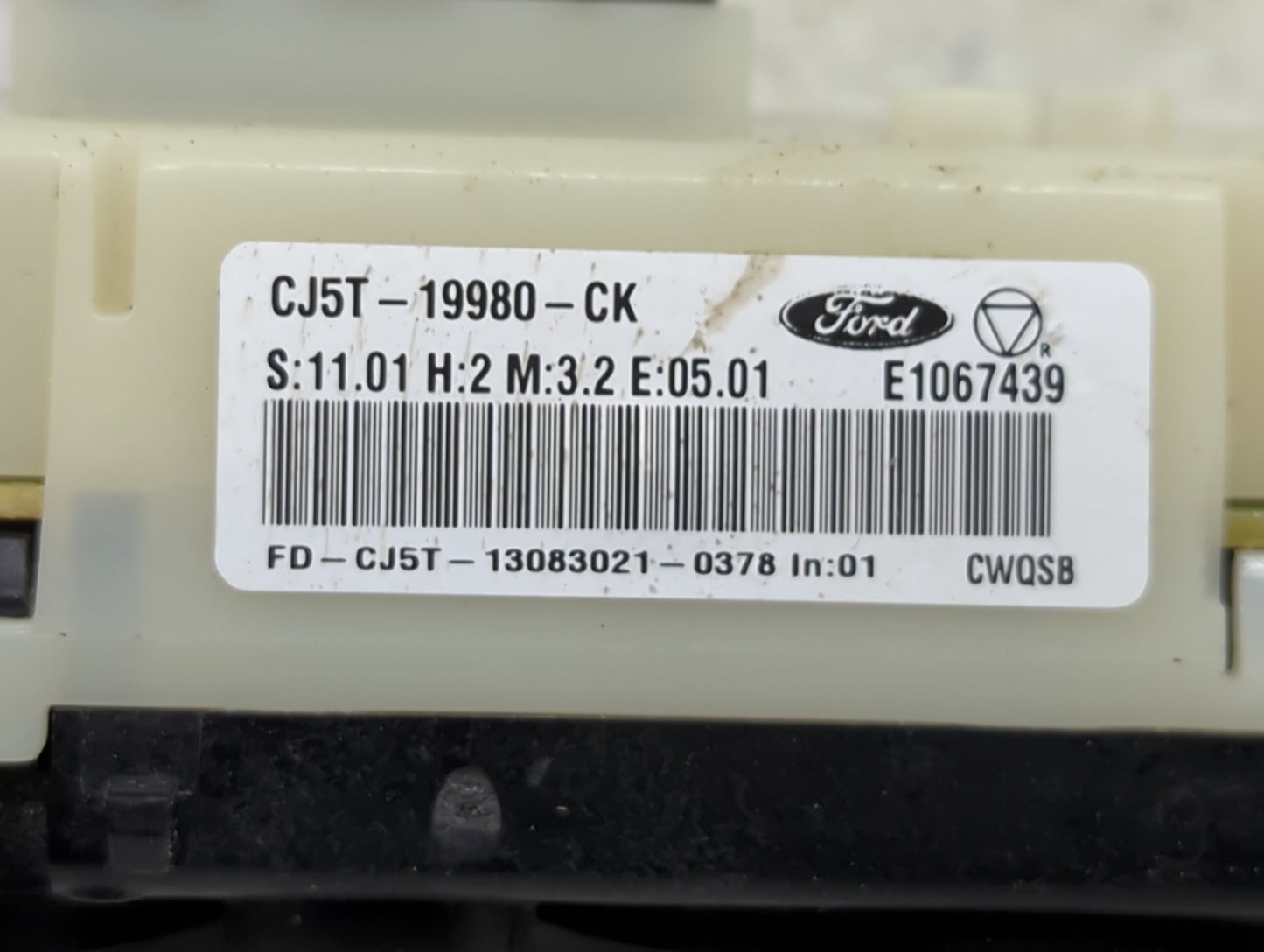 2013-2016 Ford Escape Climate Control Module Temperature AC/Heater Replacement P/N:CJ5T-19980-CK Fits Fits 2013 2014 2015 20