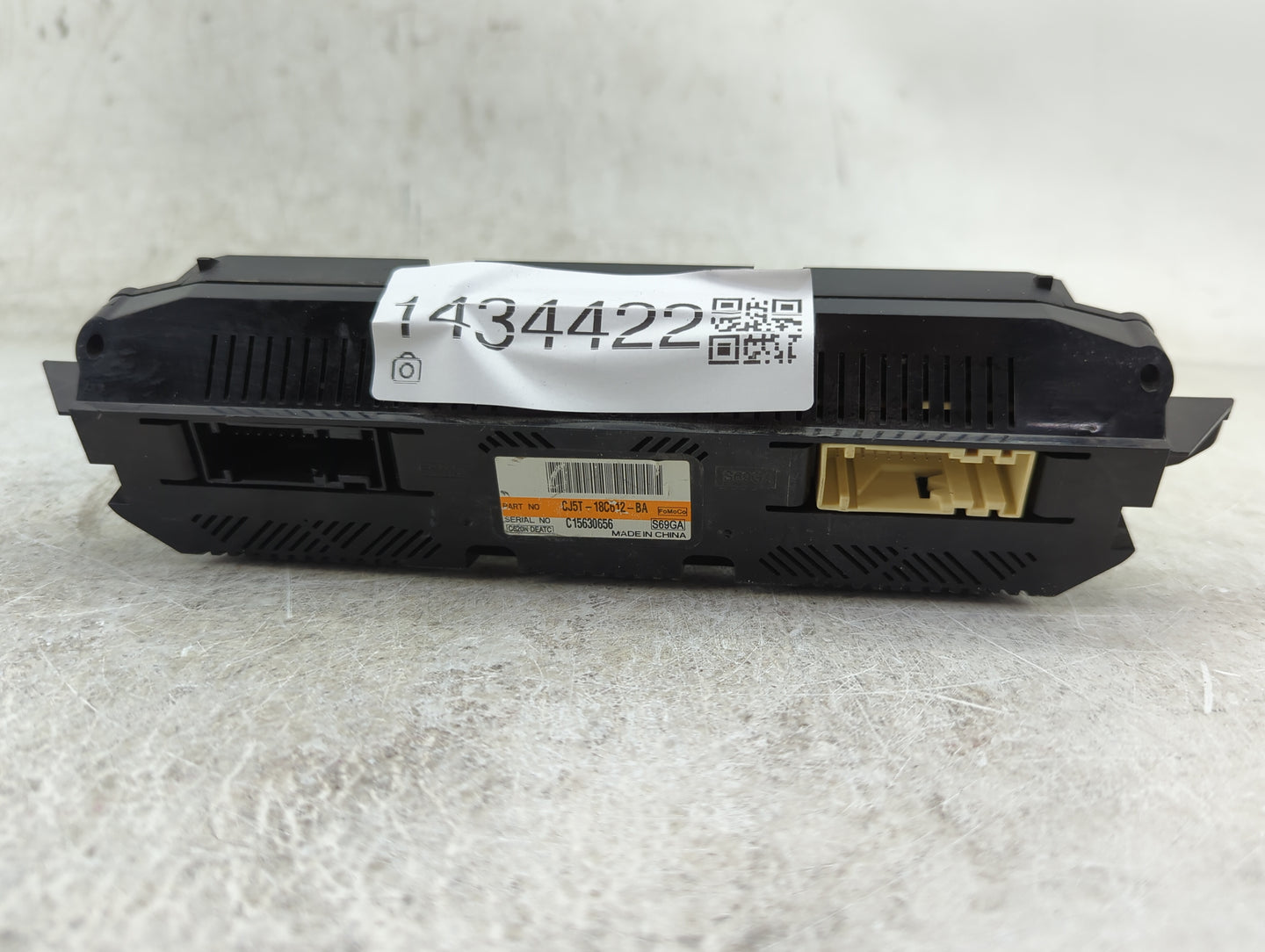 2013-2015 Ford Escape Climate Control Module Temperature AC/Heater Replacement P/N:CJ5T-18C612-BA Fits Fits 2013 2014 2015 O