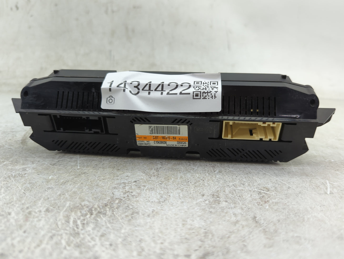 2013-2015 Ford Escape Climate Control Module Temperature AC/Heater Replacement P/N:CJ5T-18C612-BA Fits Fits 2013 2014 2015 O