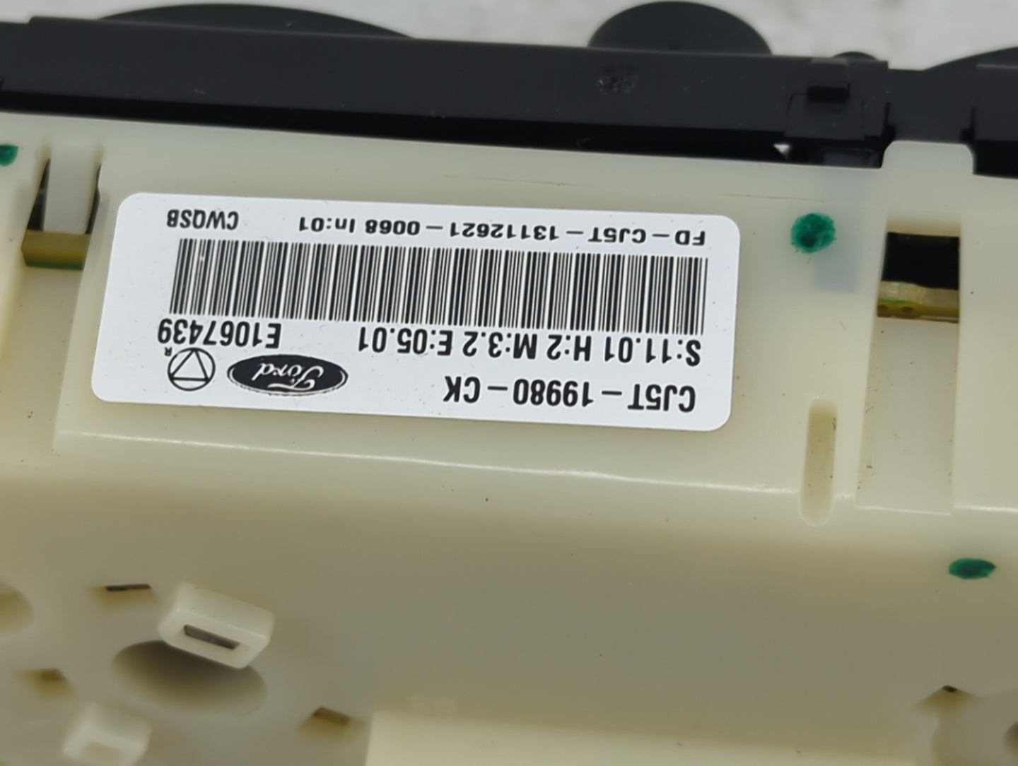 2013-2016 Ford Escape Climate Control Module Temperature AC/Heater Replacement P/N:CJ5T-19980-CK FD-CJ5T-13112621-0068 Fits 