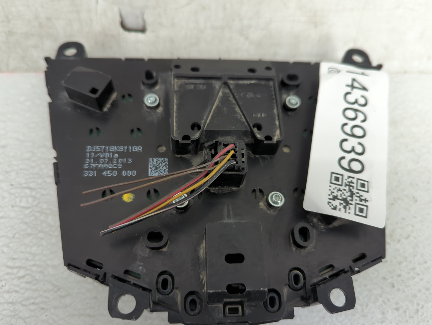 2013-2016 Ford Escape Radio Control Panel - Oemusedautoparts1.com