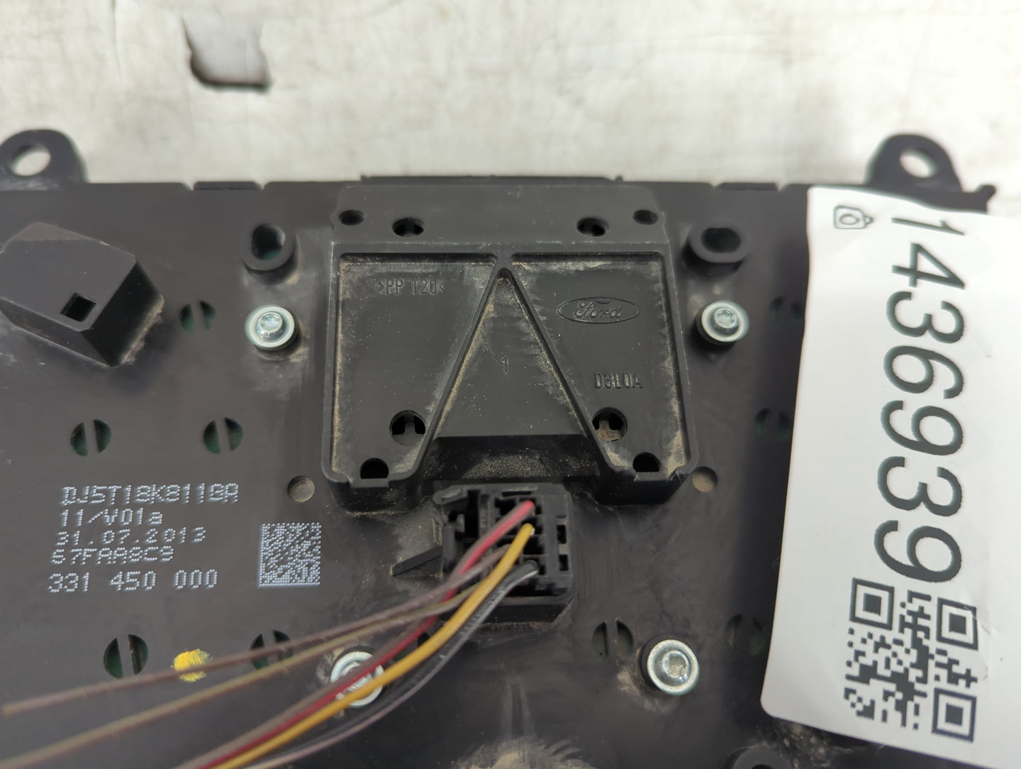 2013-2016 Ford Escape Radio Control Panel - Oemusedautoparts1.com