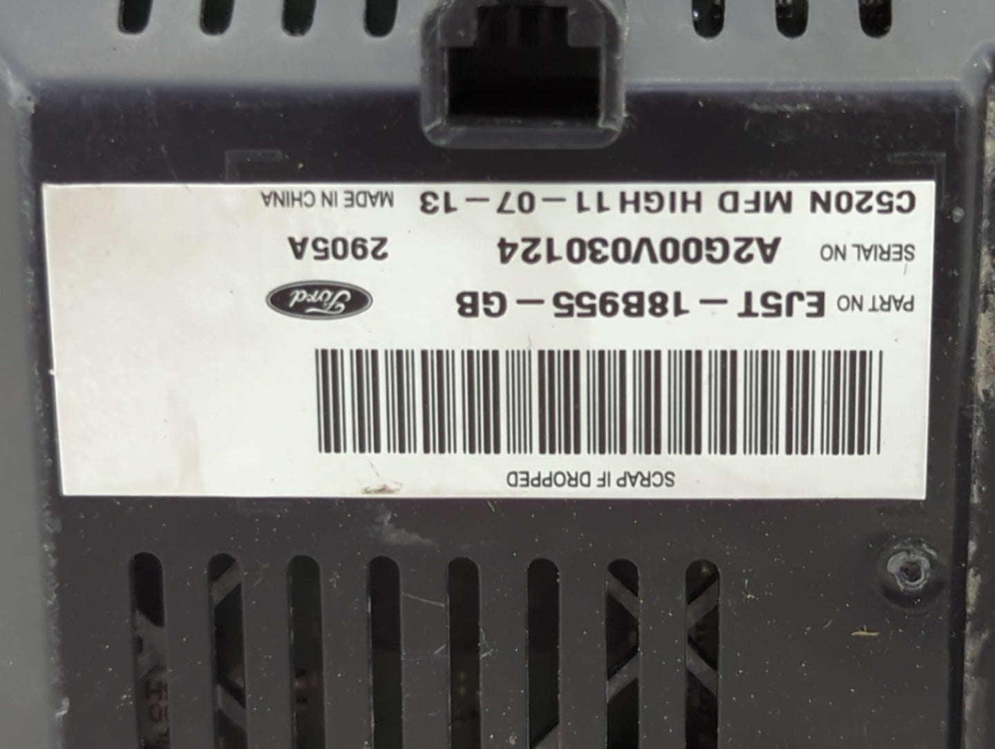 2014-2014 Ford Escape Information Display Screen - Oemusedautoparts1.com