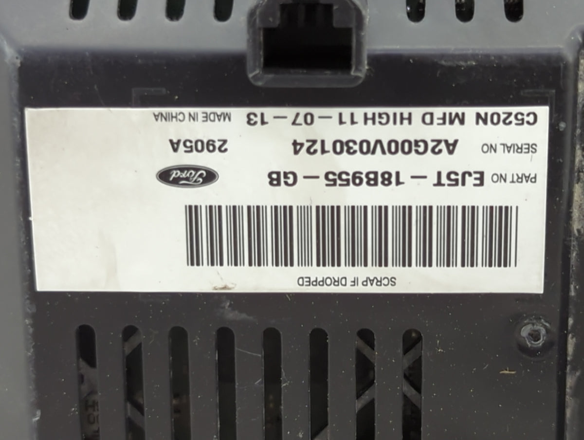 2014-2014 Ford Escape Information Radio Display Screen - Oemusedautoparts1.com