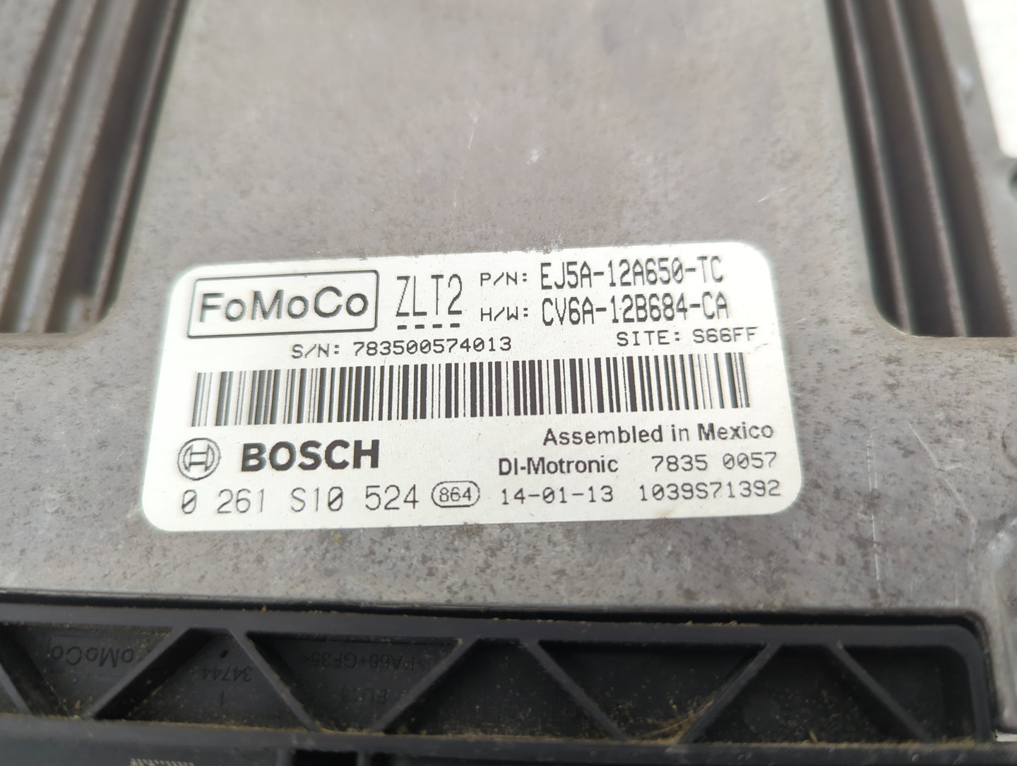 2013-2016 Ford Escape PCM Engine Control Computer ECU ECM PCU OEM P/N:EJ5A-12A650-TC CV6A-12B684-CA Fits Fits 2013 2014 2015