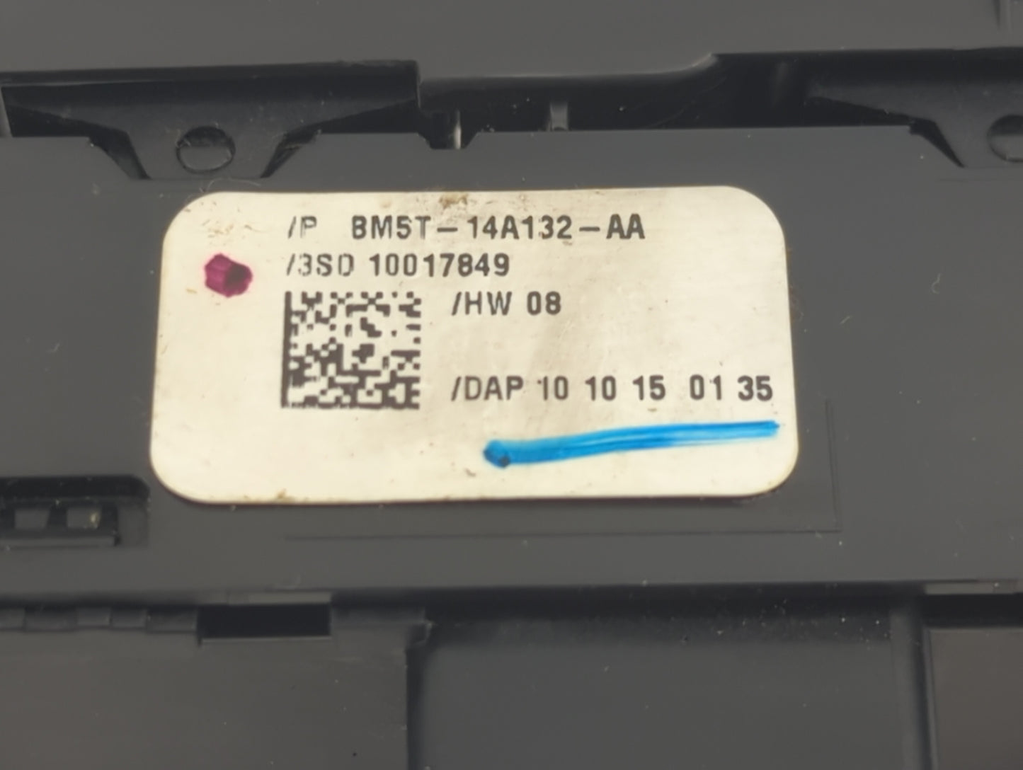 2013-2019 Ford Escape Master Power Window Switch Replacement Driver Side Left P/N:BM5T-14A132-AA Fits OEM Used Auto Parts - 