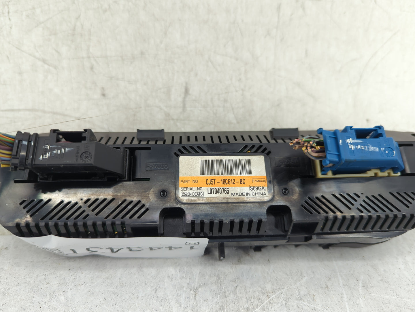 2013-2015 Ford Escape Climate Control Module Temperature AC/Heater Replacement P/N:CJ5T-18C612-BC Fits Fits 2013 2014 2015 O