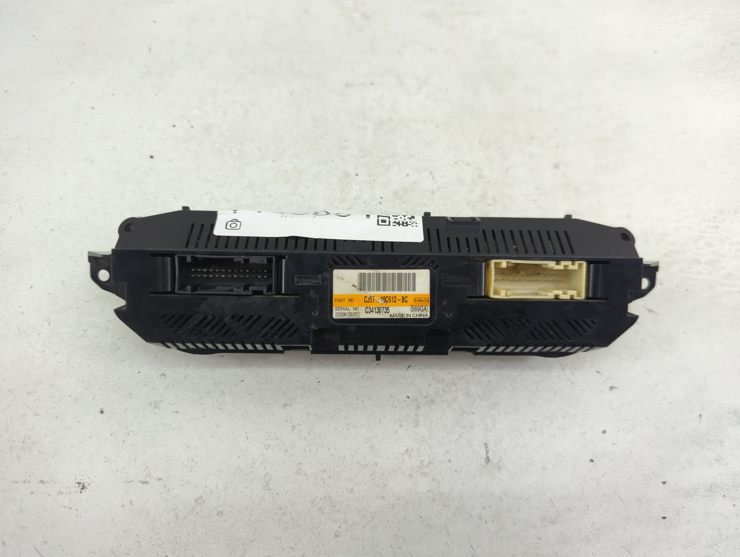 2013-2015 Ford Escape Climate Control Module Temperature AC/Heater Replacement P/N:CJ5T-18C612-BC Fits Fits 2013 2014 2015 O