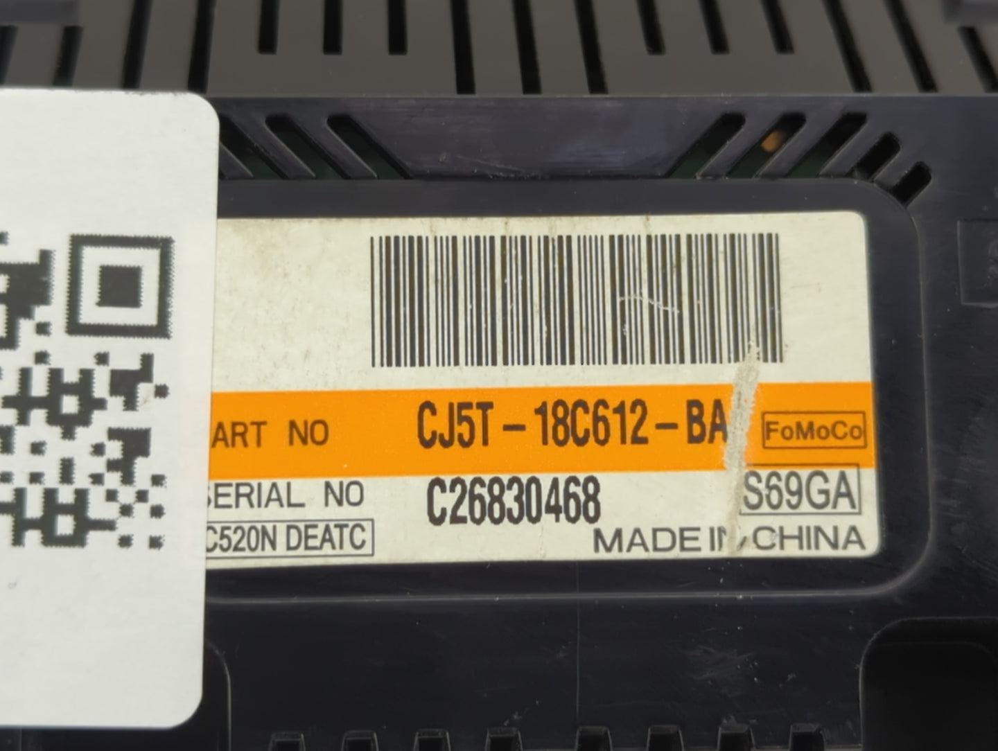 2013-2015 Ford Escape Climate Control Module Temperature AC/Heater Replacement P/N:CJ5T-18C612-BA Fits Fits 2013 2014 2015 O