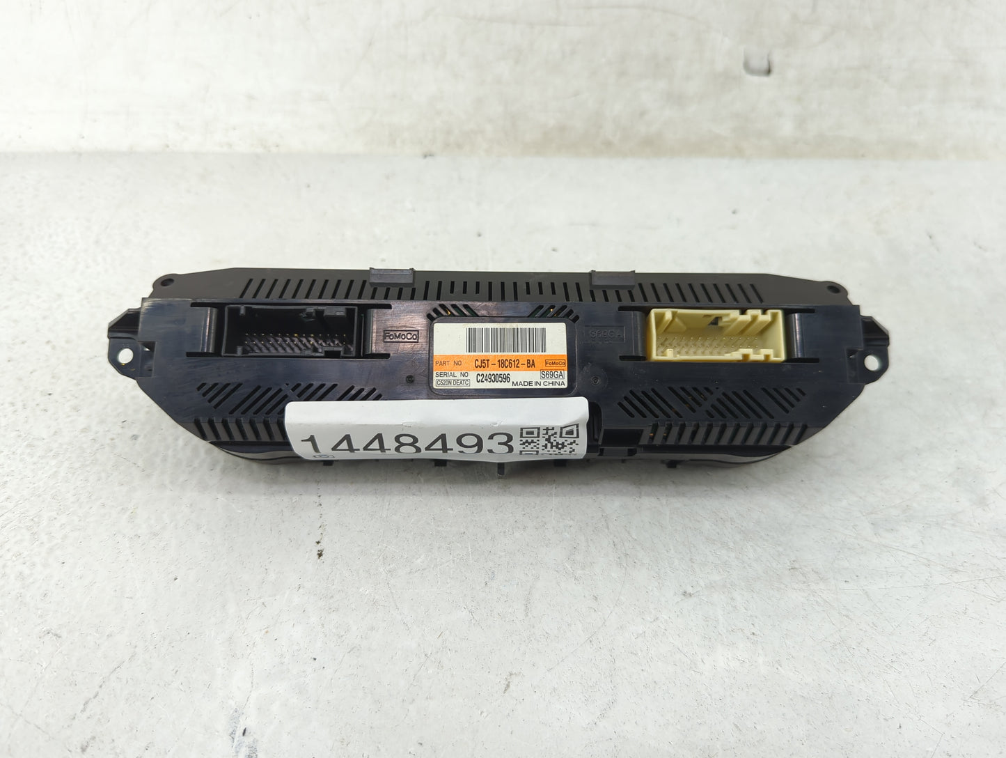 2013-2015 Ford Escape Climate Control Module Temperature AC/Heater Replacement P/N:CJ5T-18C612-BA Fits Fits 2013 2014 2015 O