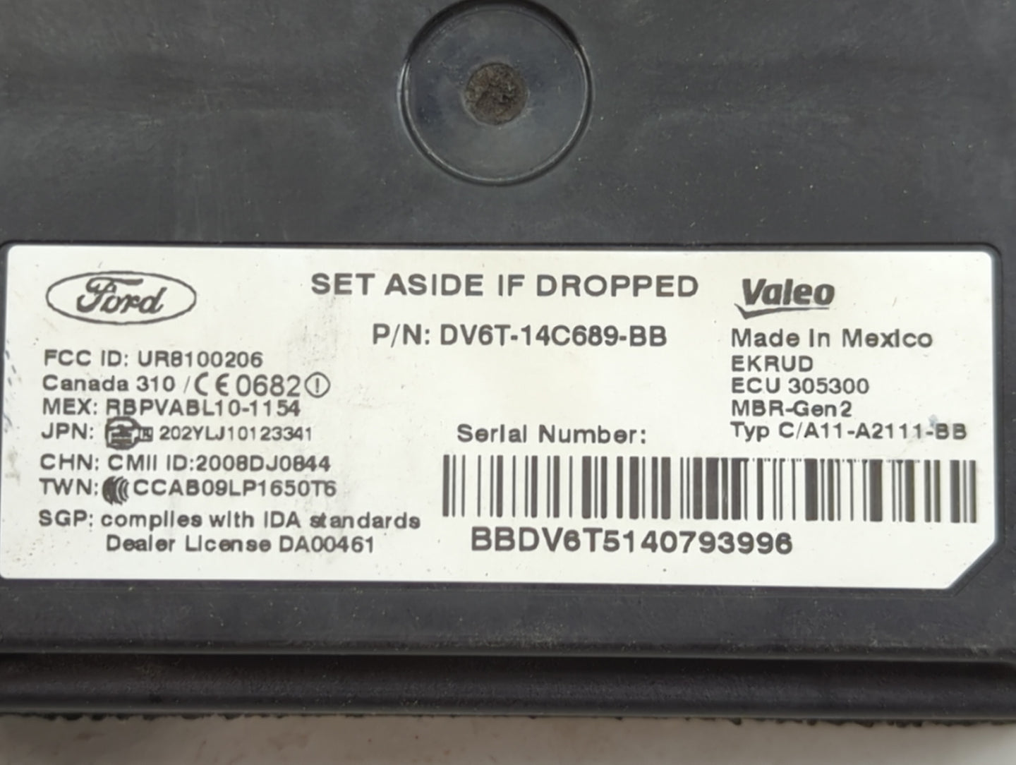 2013-2016 Ford Escape Back Up Sensor Backup Camera - Oemusedautoparts1.com