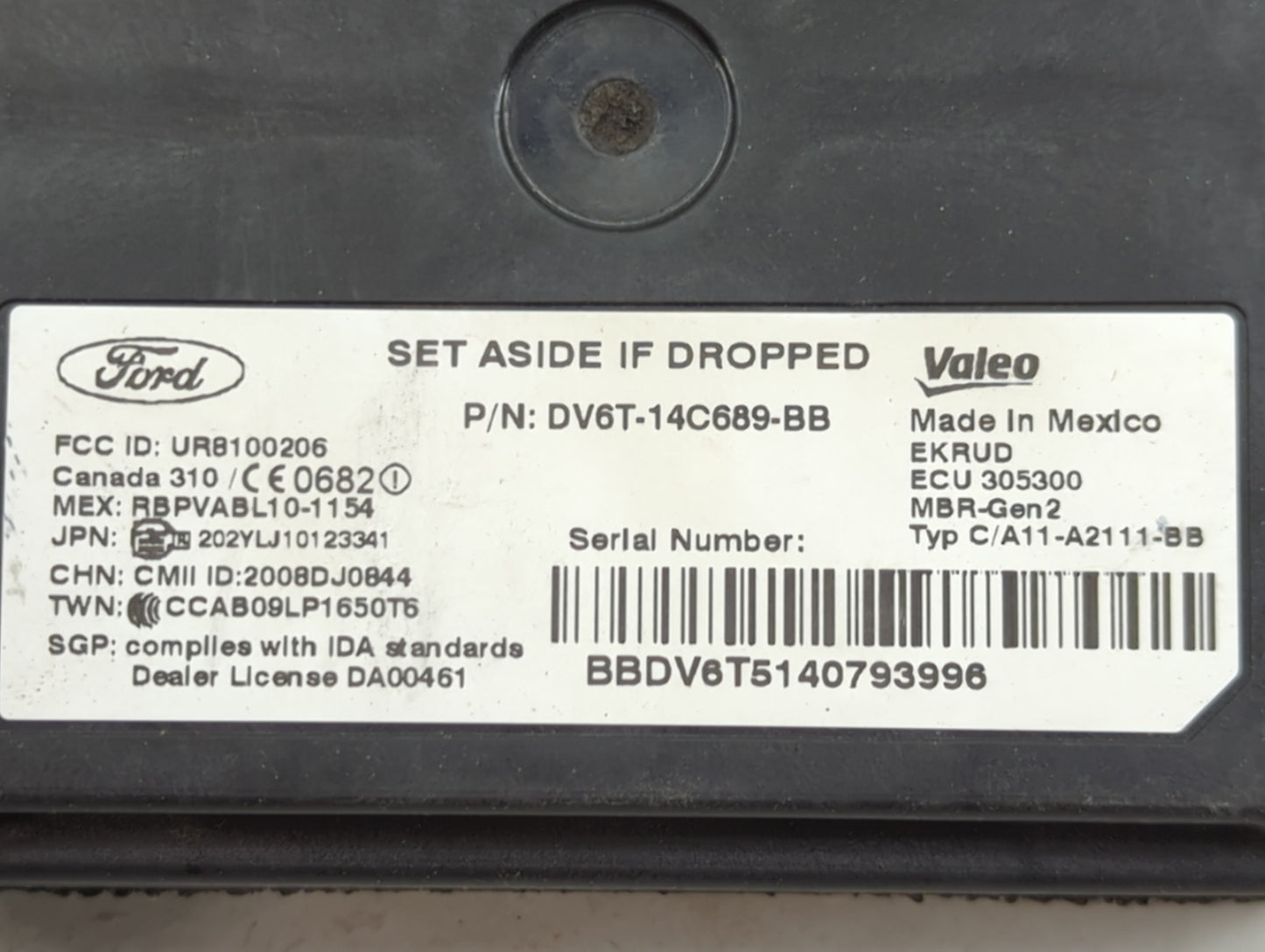 2013-2016 Ford Escape Back Up Sensor Backup Camera - Oemusedautoparts1.com