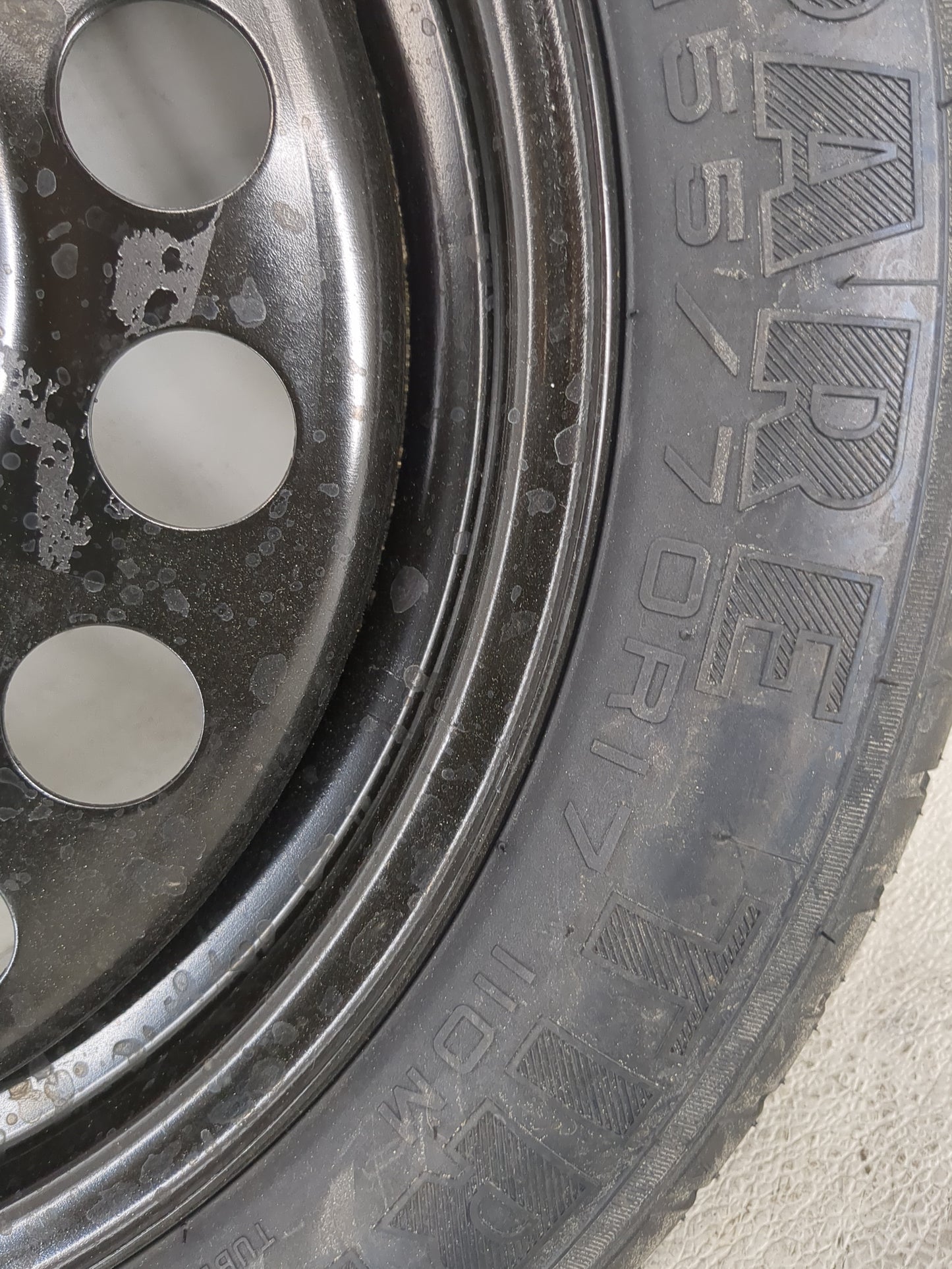 2013-2019 Ford Escape Spare Donut Tire Wheel Rim Oem 1462450 - Oemusedautoparts1.com