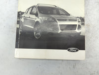 2014 Ford Escape Owners Manual Book Guide P/N:EJ5J19A321AB OEM Used Auto Parts - Oemusedautoparts1.com